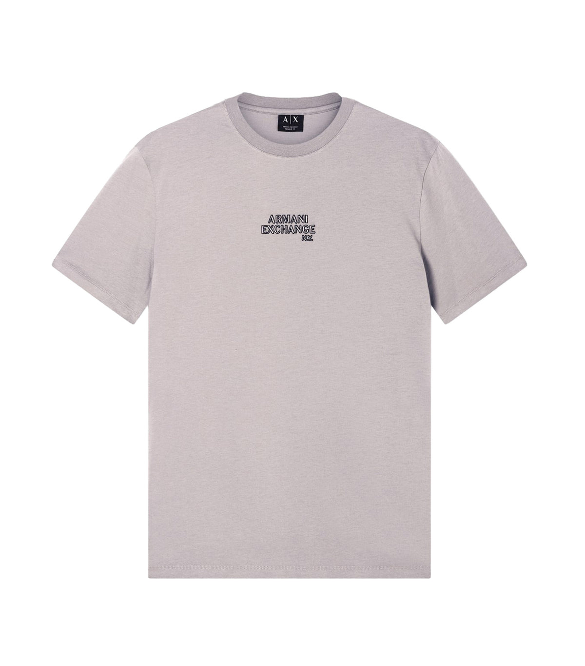 Slim Fit Jersey T-Shirt with Logo Driftwood