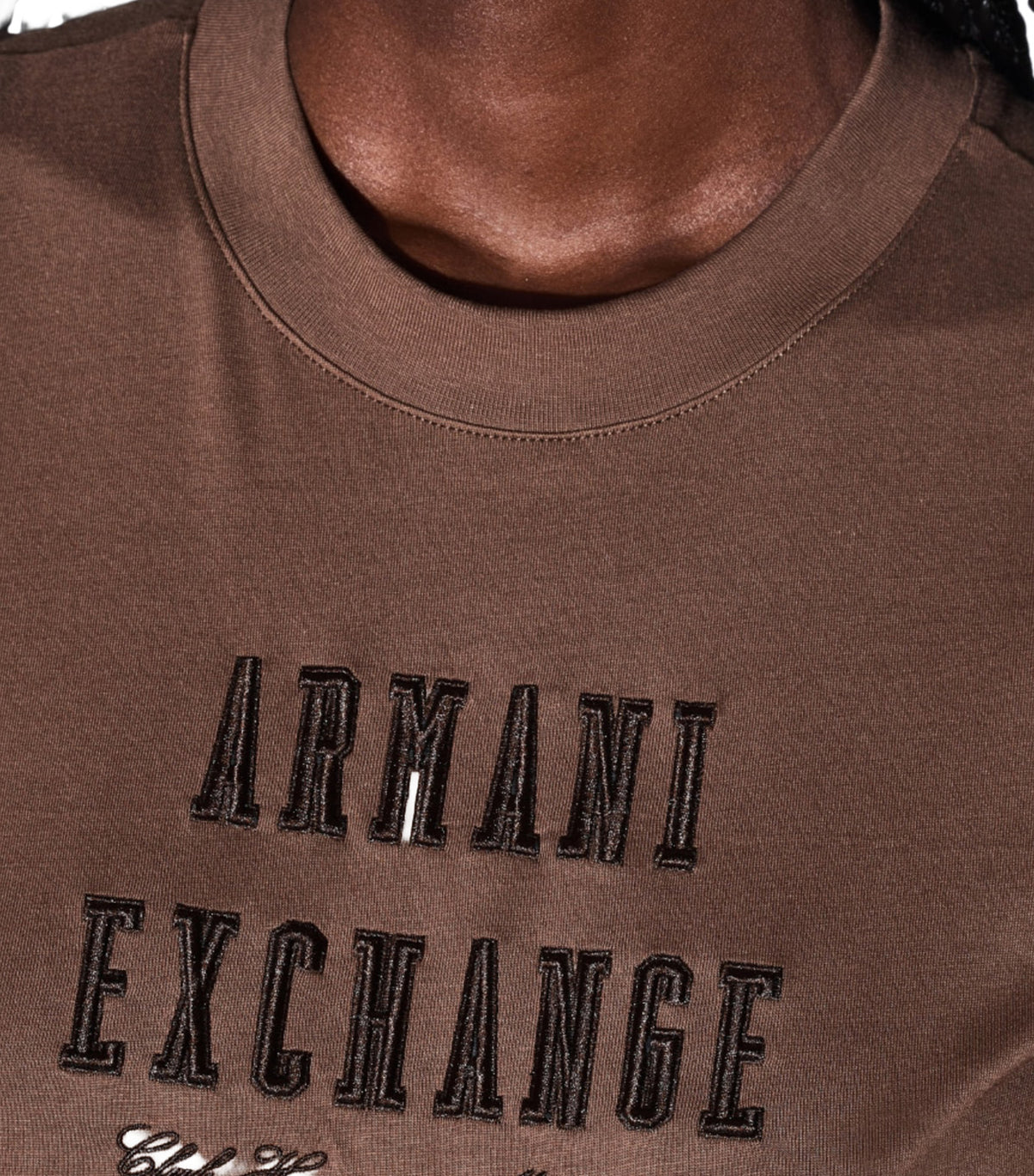 Regular Boxy Fit T-Shirt in Cotton Jersey Earth
