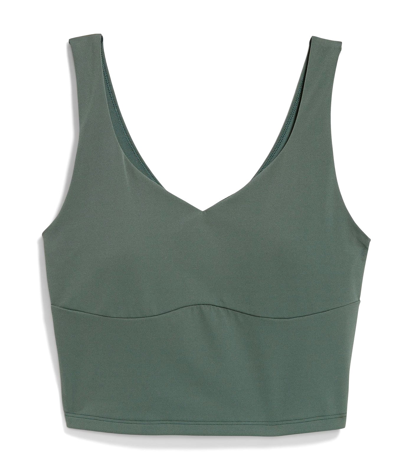 Old Navy StudioSmooth Seamed Longline Top Lakeshore