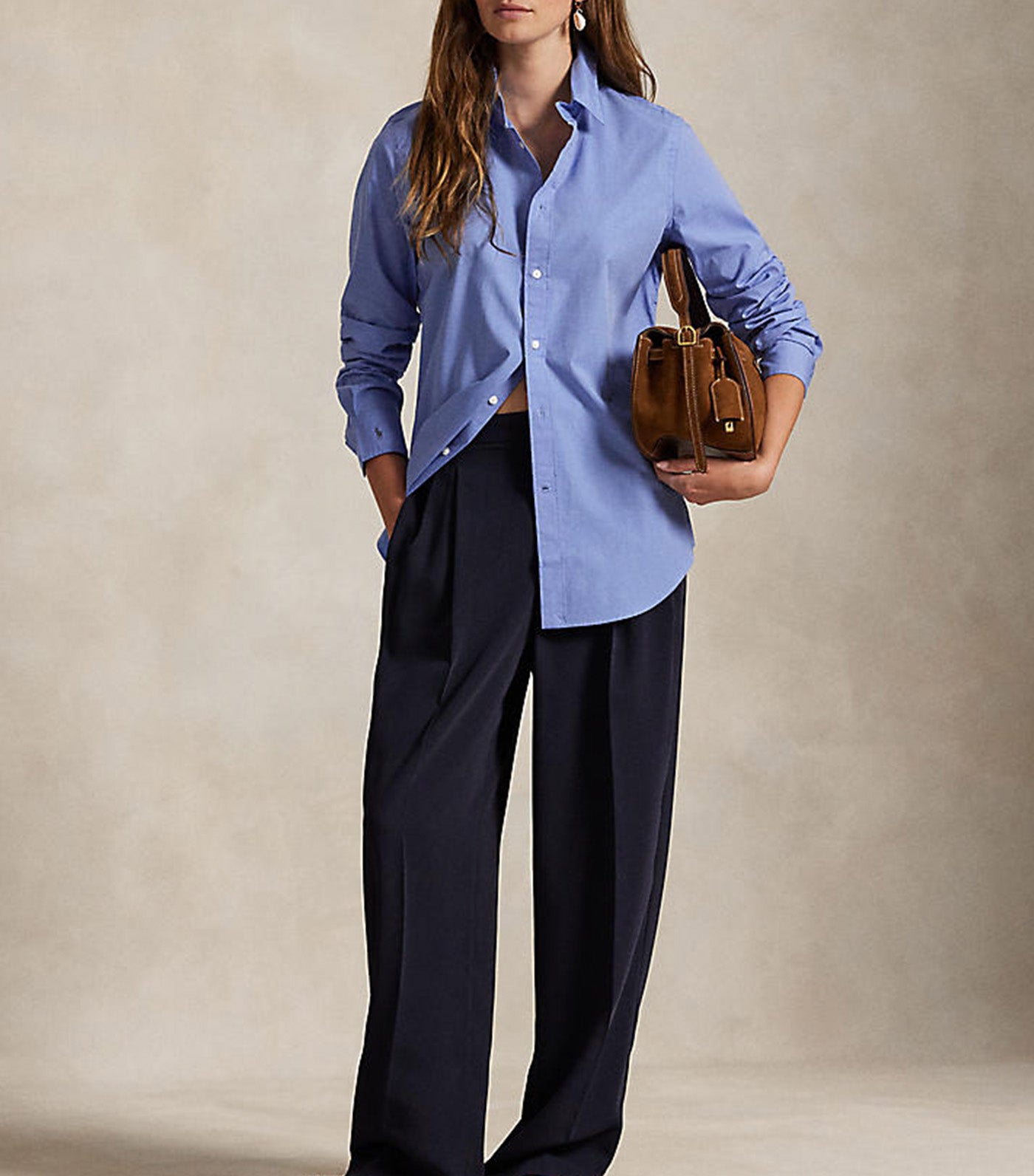 Women's Stretch Slim Fit Cotton Shirt