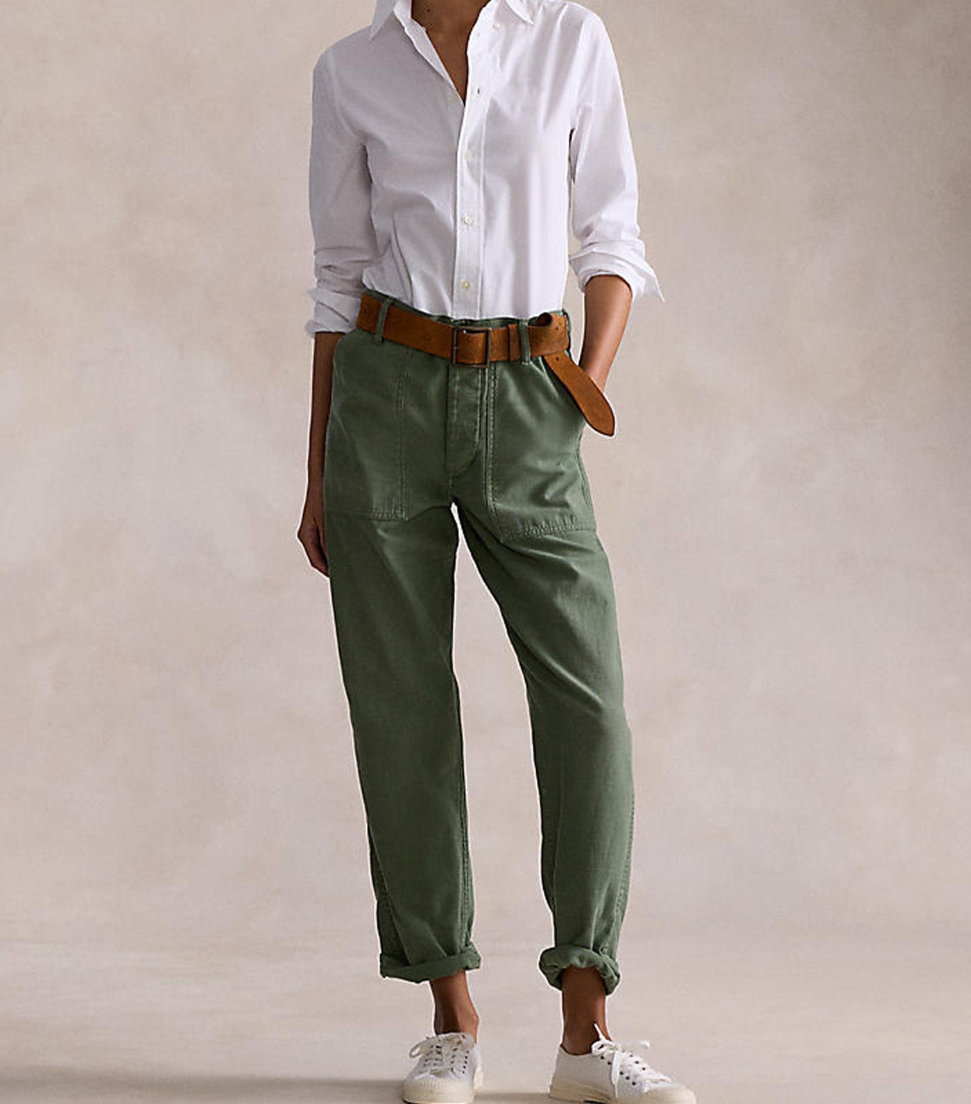 Women's Stretch Slim Fit Cotton Shirt