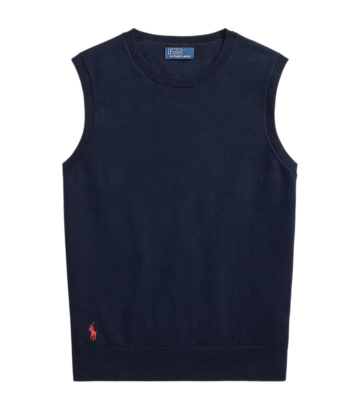 Women's Sleeveless Crewneck Sweater Blue