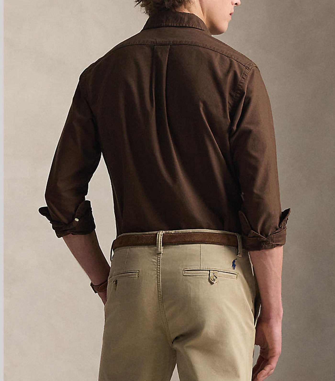Men's Custom Fit Garment-Dyed Oxford Shirt