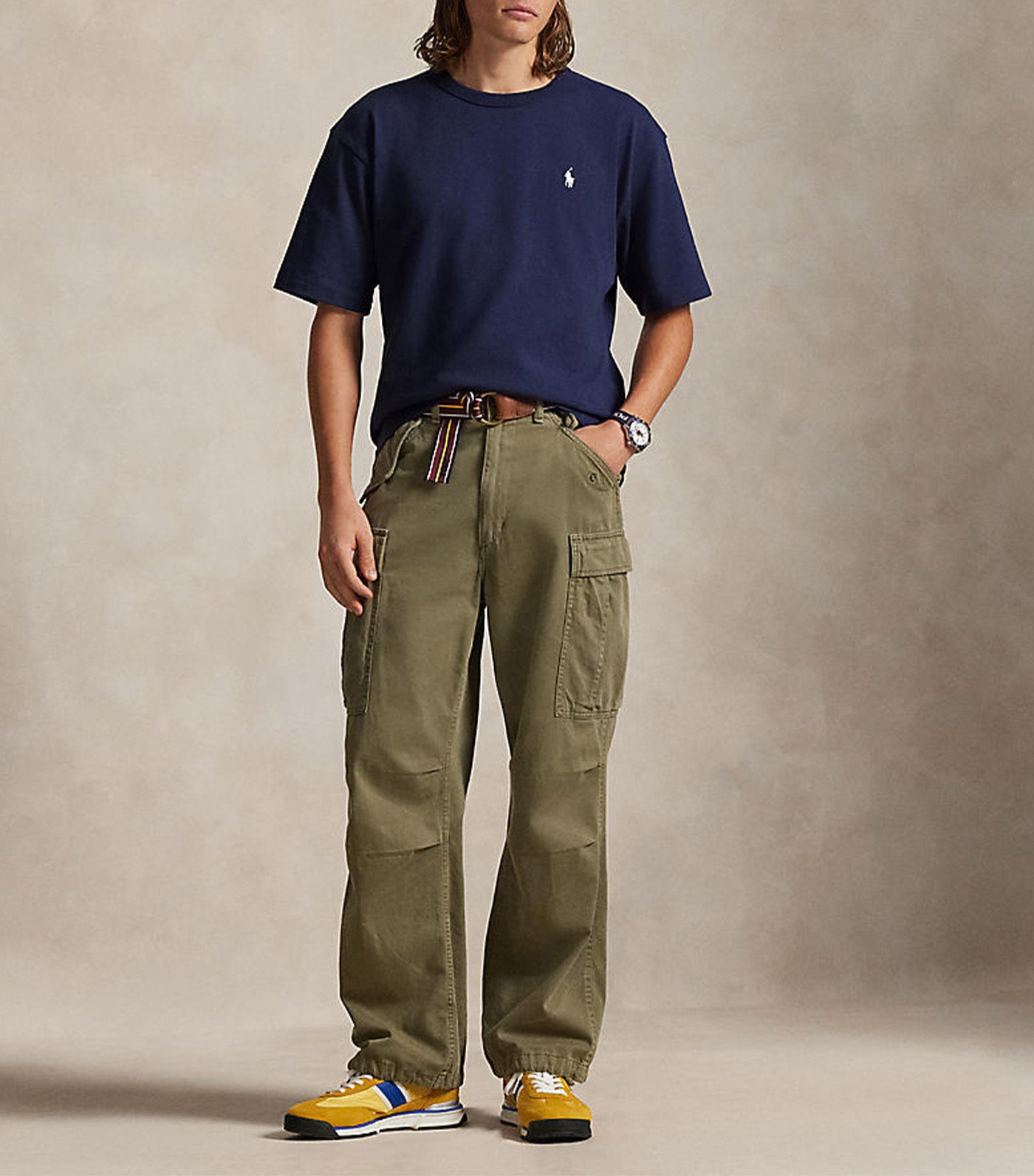 Men's Relaxed Fit Logo Jersey T-Shirt