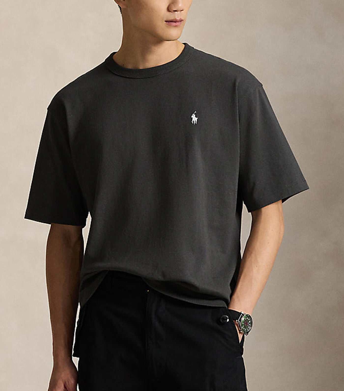 Men's Relaxed Fit Logo Jersey T-Shirt