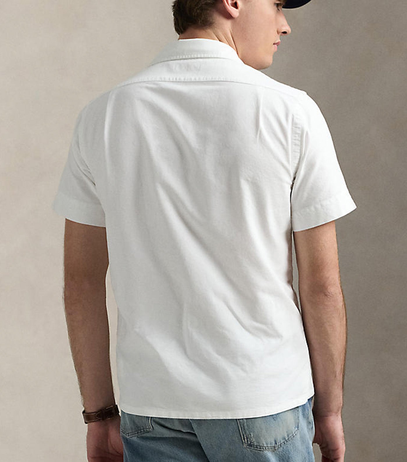 Men's Classic Fit Oxford Camp Shirt