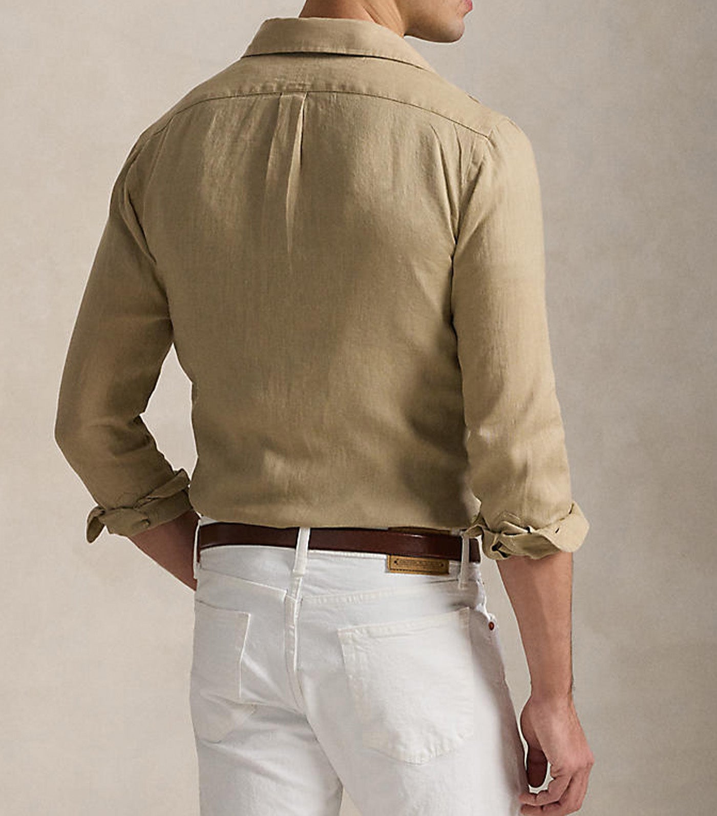 Men's Custom Fit Linen Shirt
