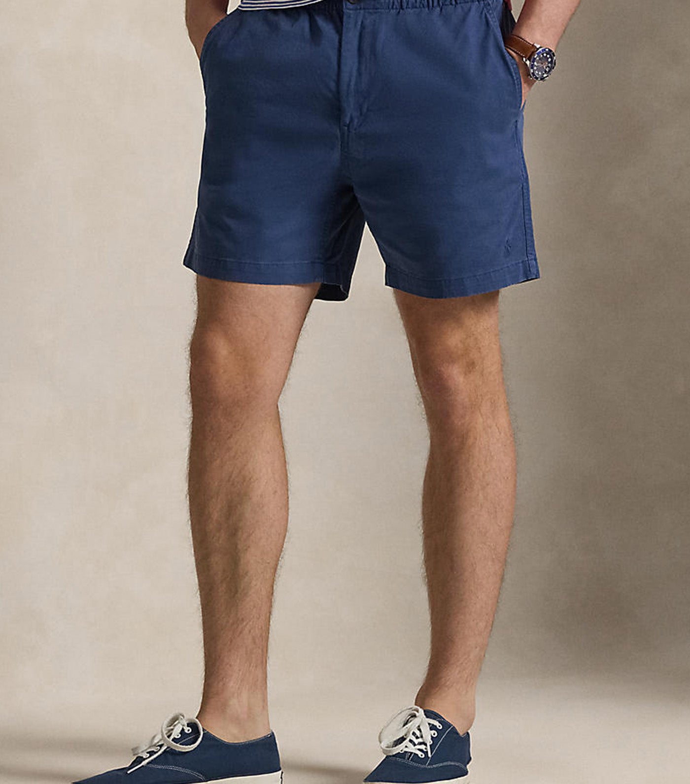Men's 6-Inch Polo Prepster Stretch Chino Short Blue
