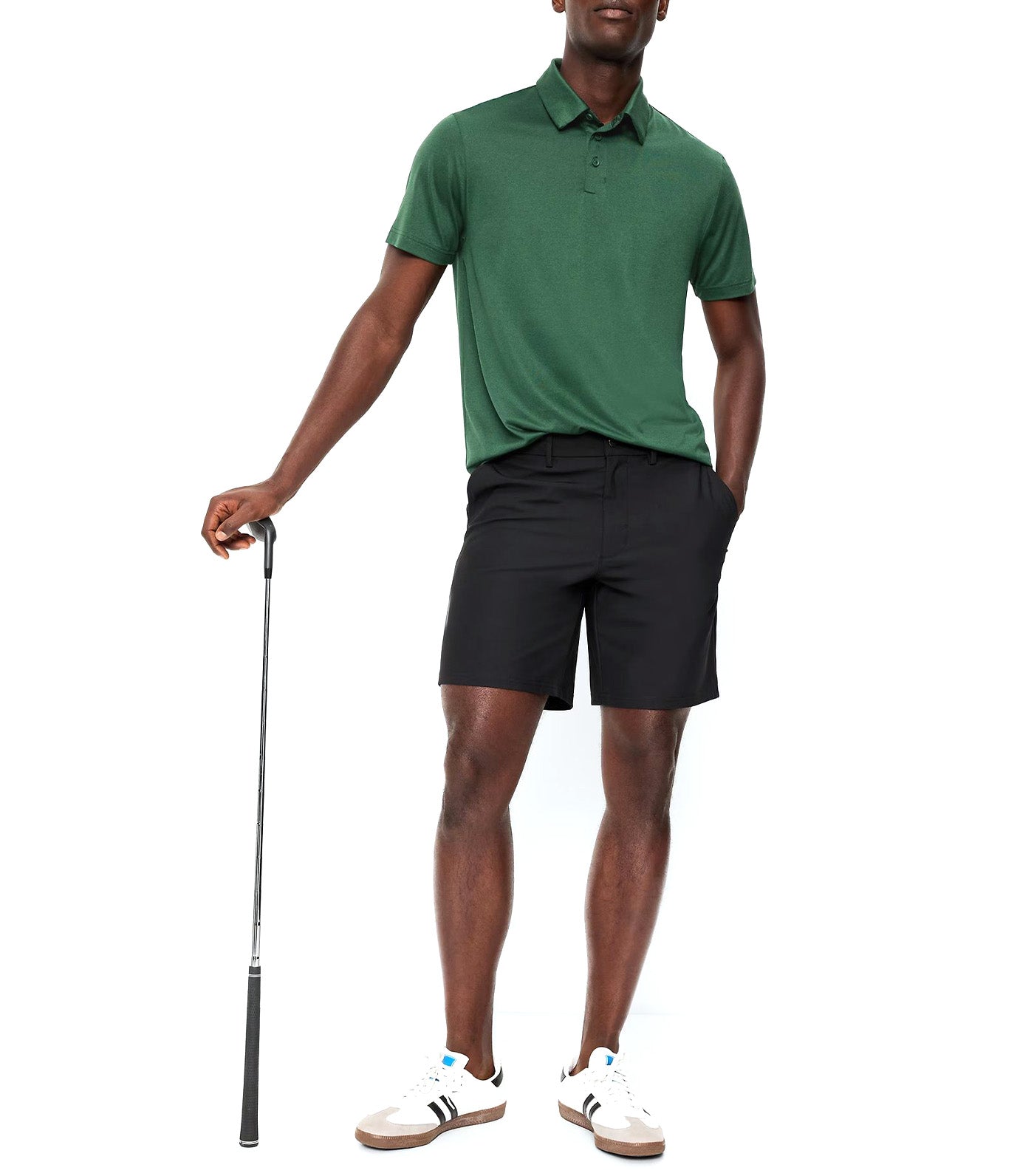 Old Navy CloudMotion Polo Field of Greens