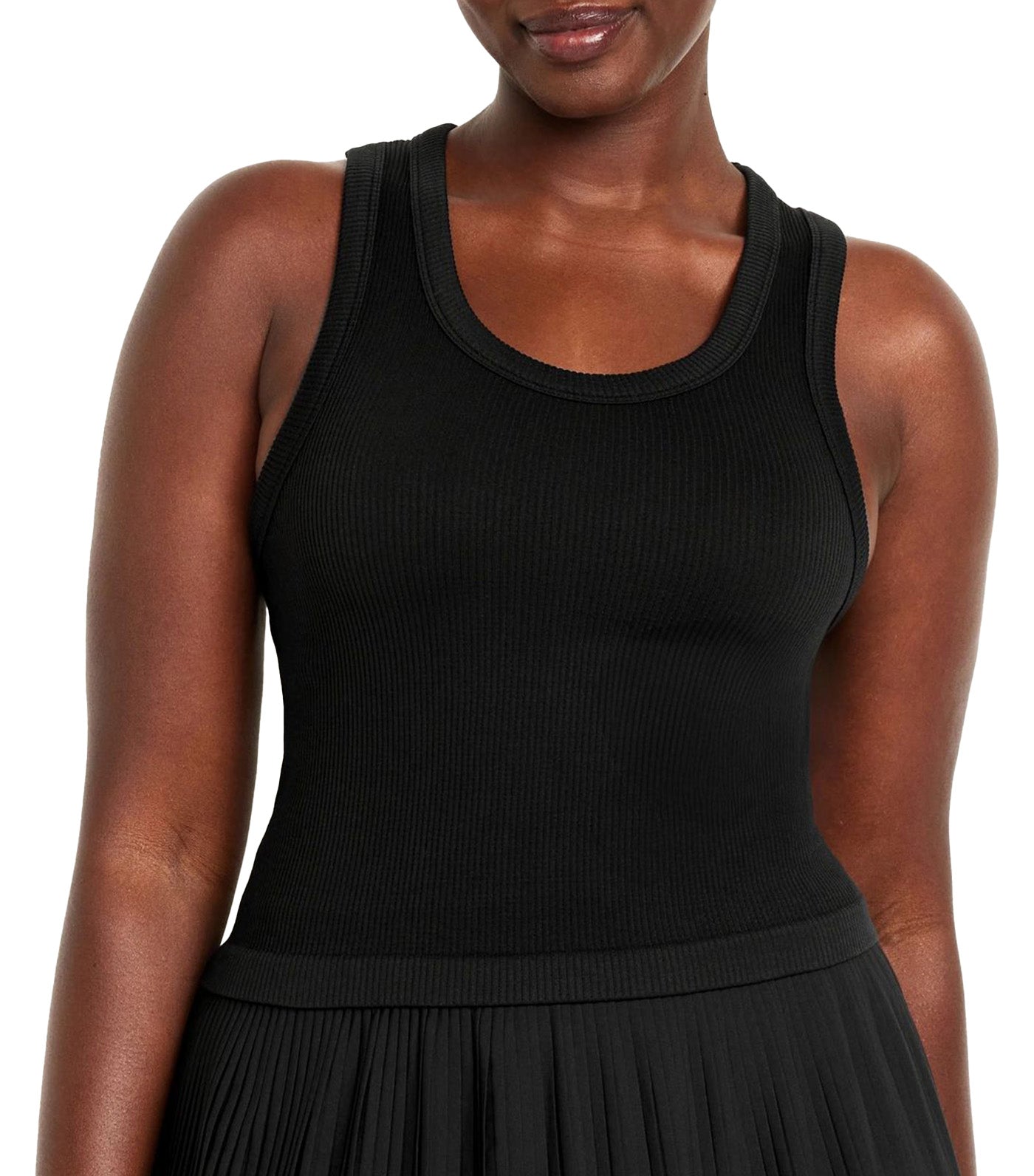 Exhale Seamless Fitted Rib Tank