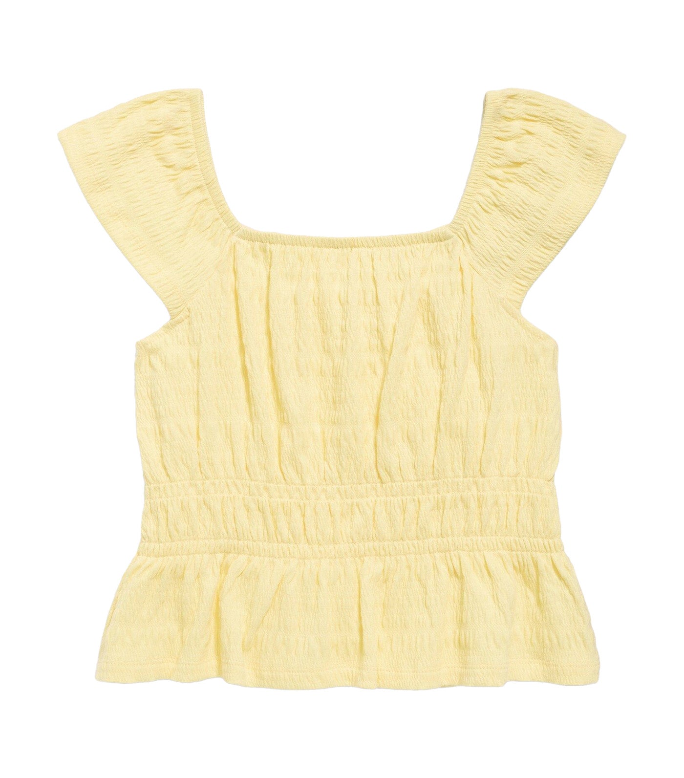 Ruffled Smocked Top for Girls