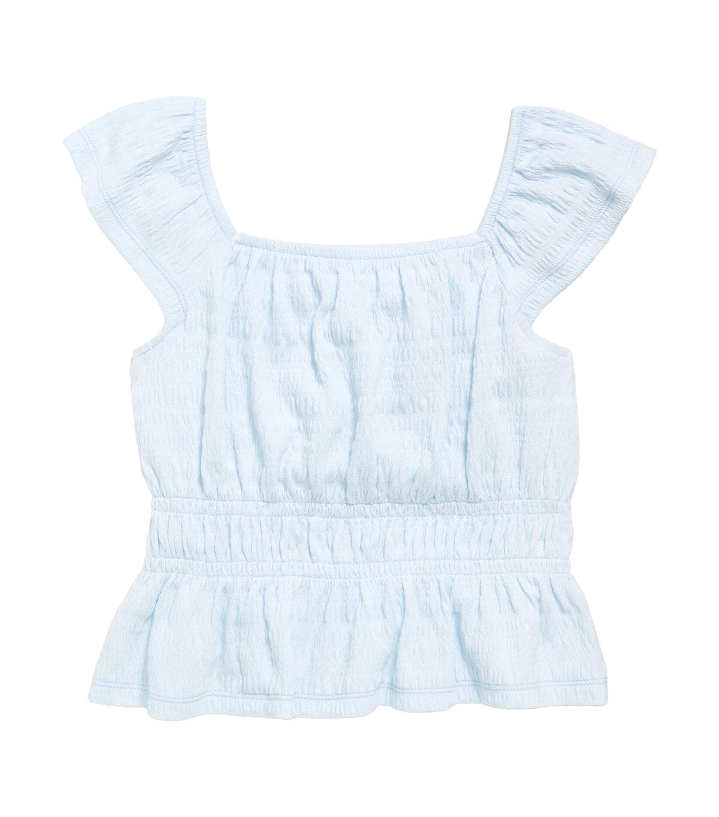 Ruffled Smocked Top for Girls
