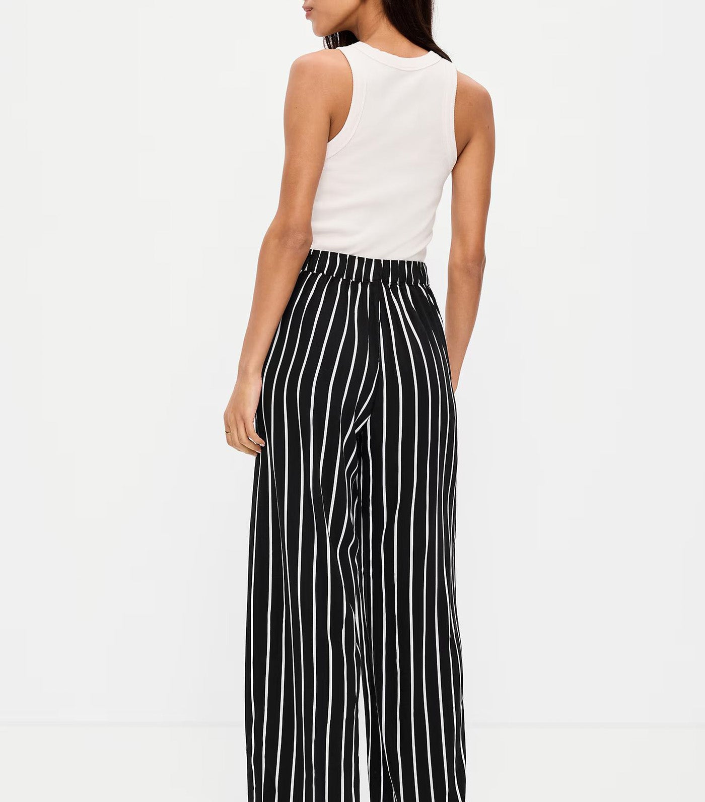 High-Waisted Playa Wide-Leg Pants
