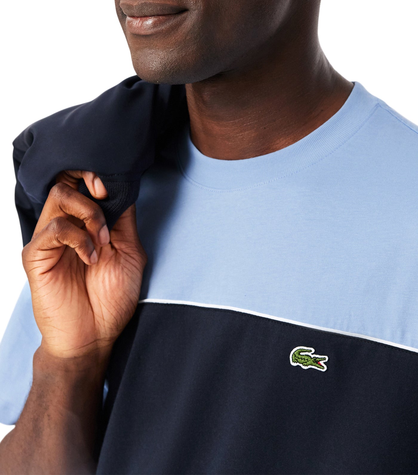 Color-Block Cotton T-Shirt