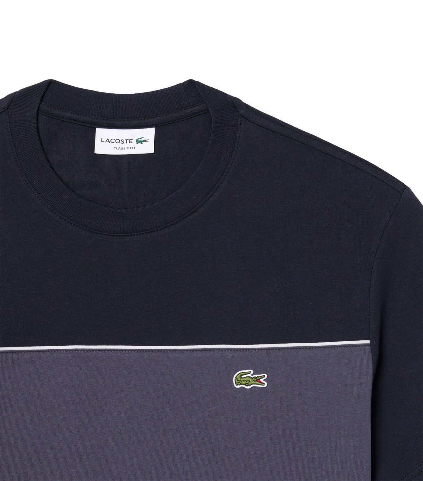 Color-Block Cotton T-Shirt