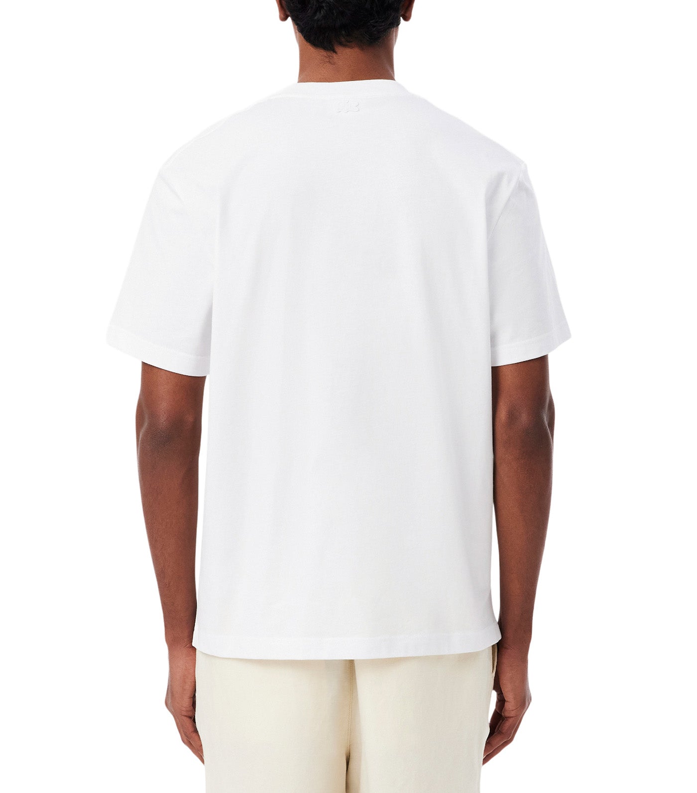 Printed Cotton T-Shirt White