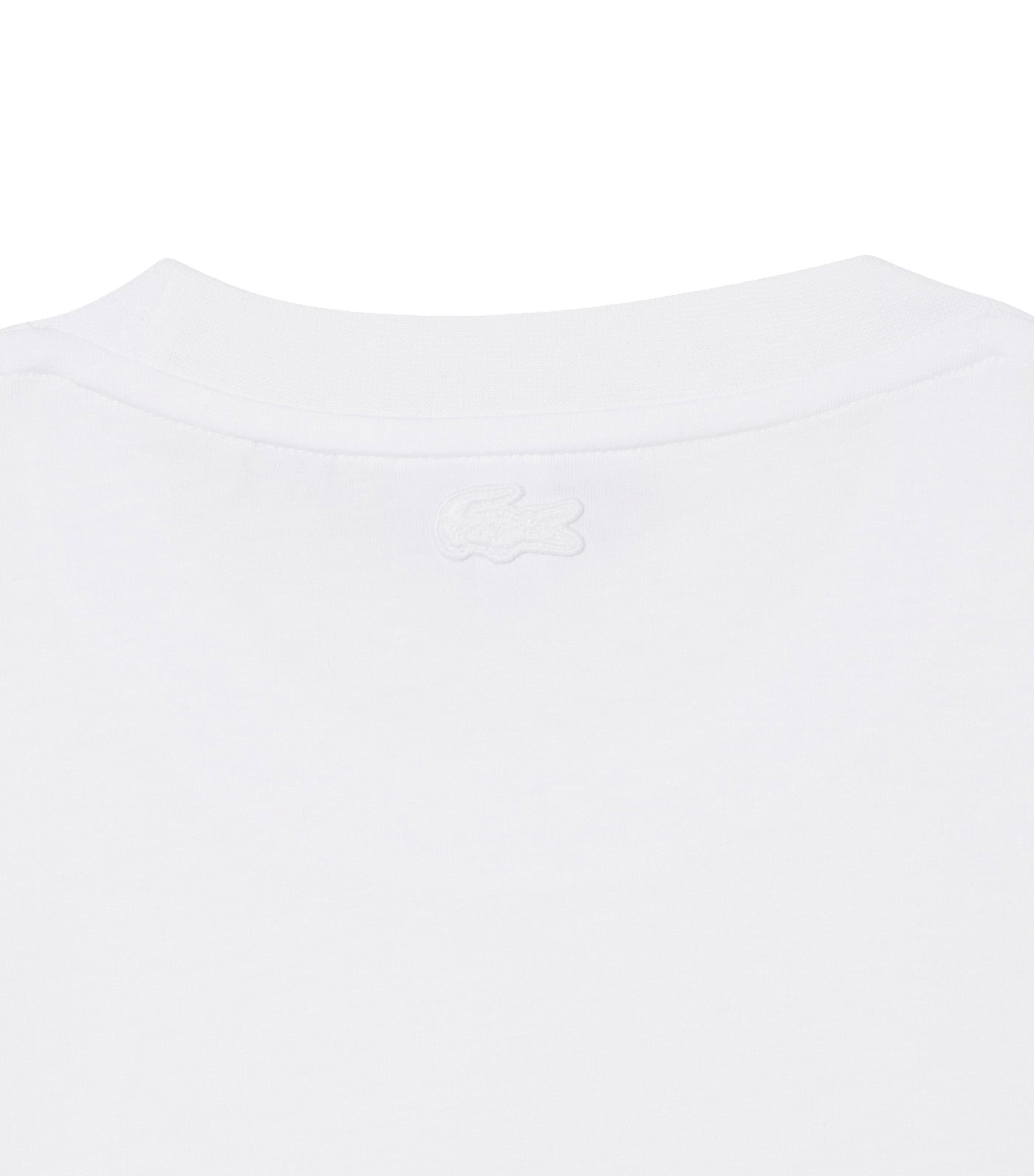 Printed Cotton T-Shirt White