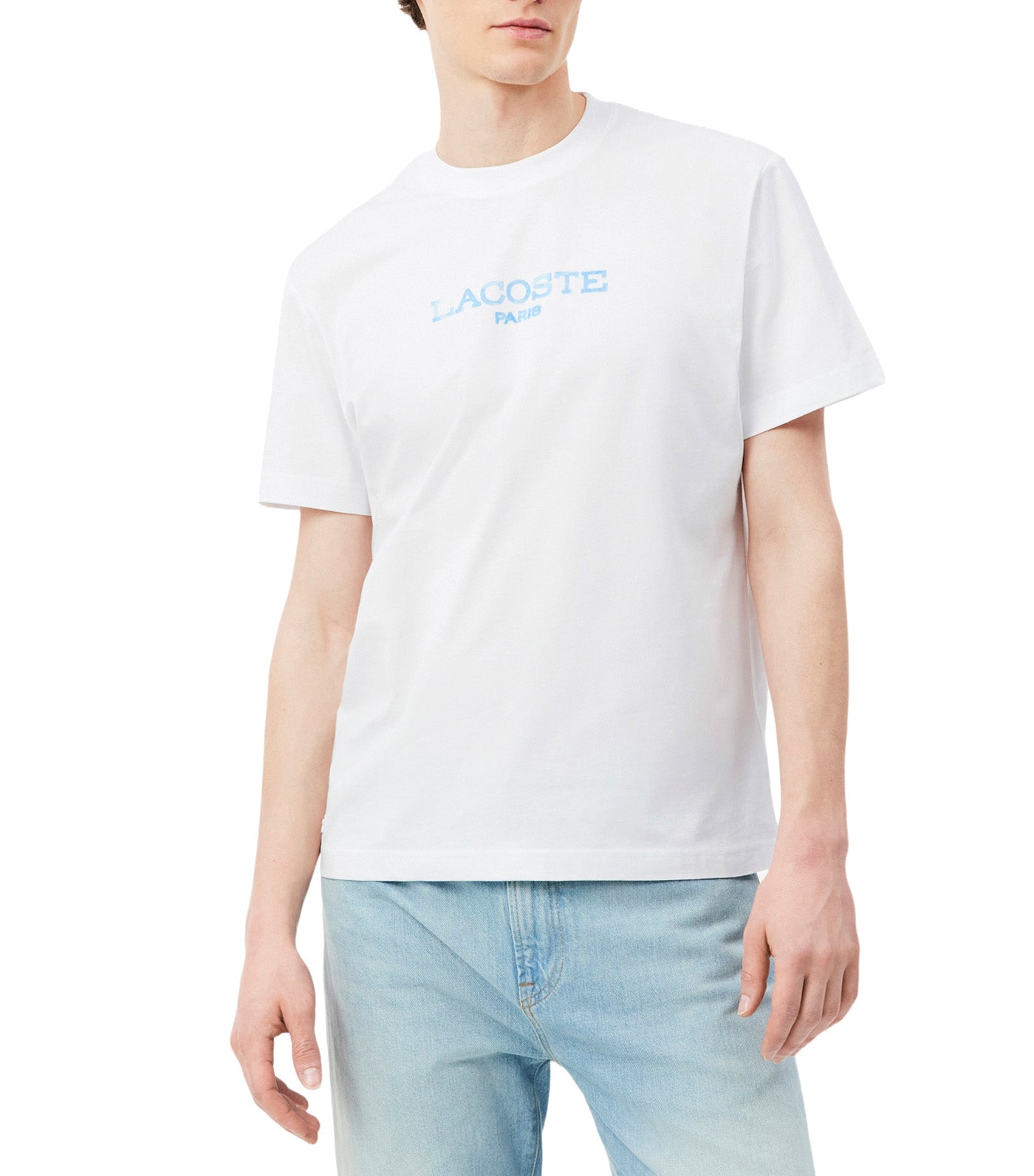 Printed Cotton T-Shirt White