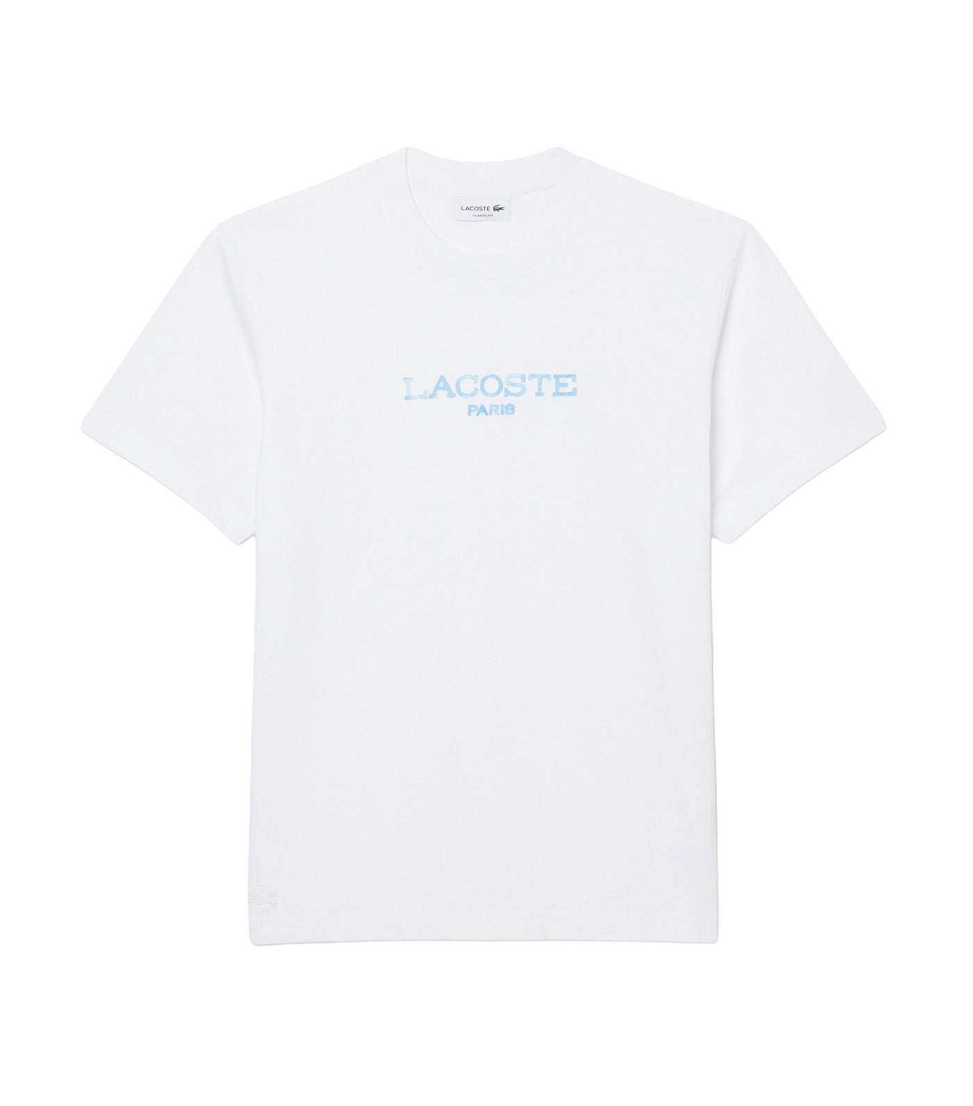 Printed Cotton T-Shirt White