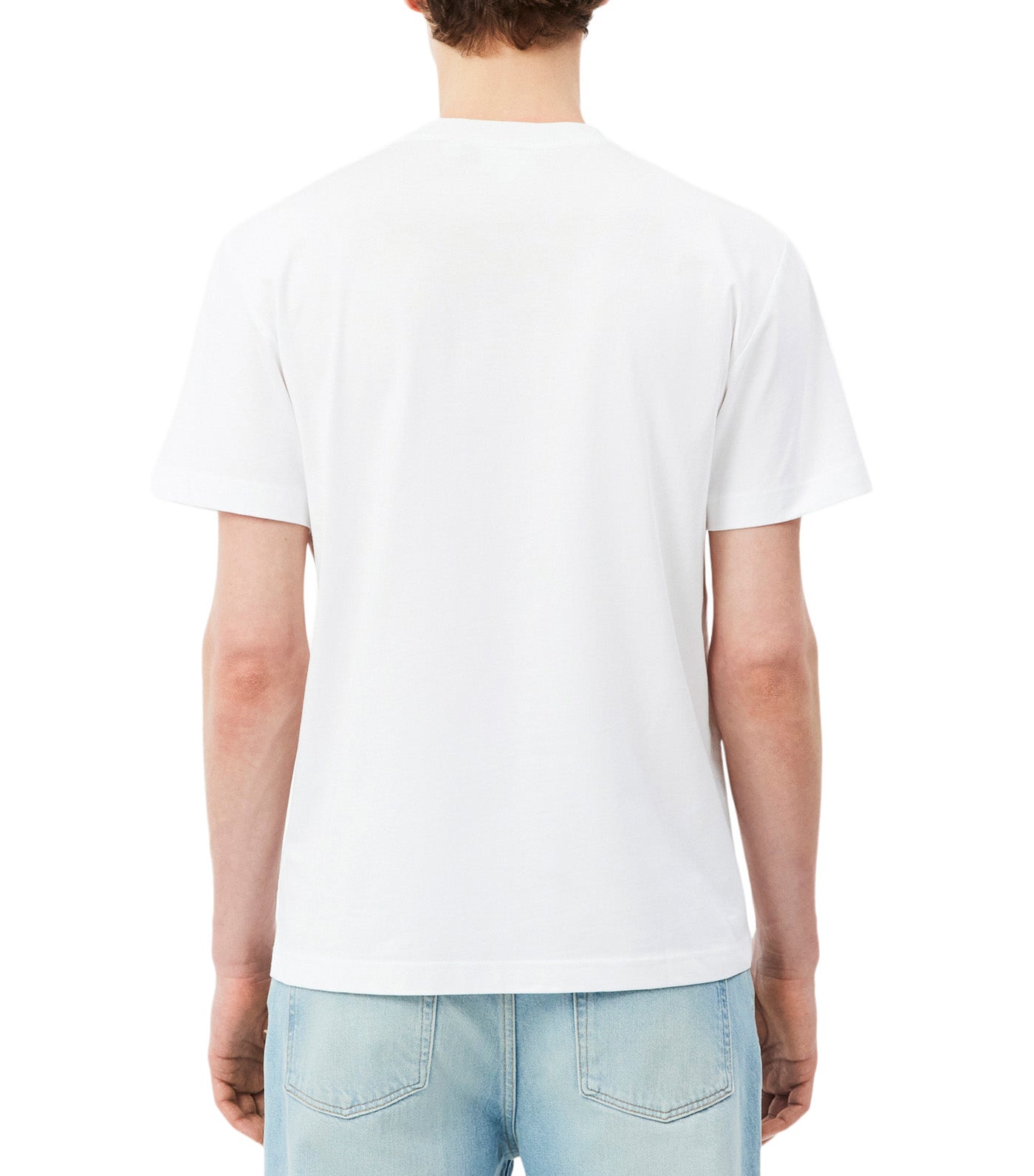 Printed Cotton T-Shirt White