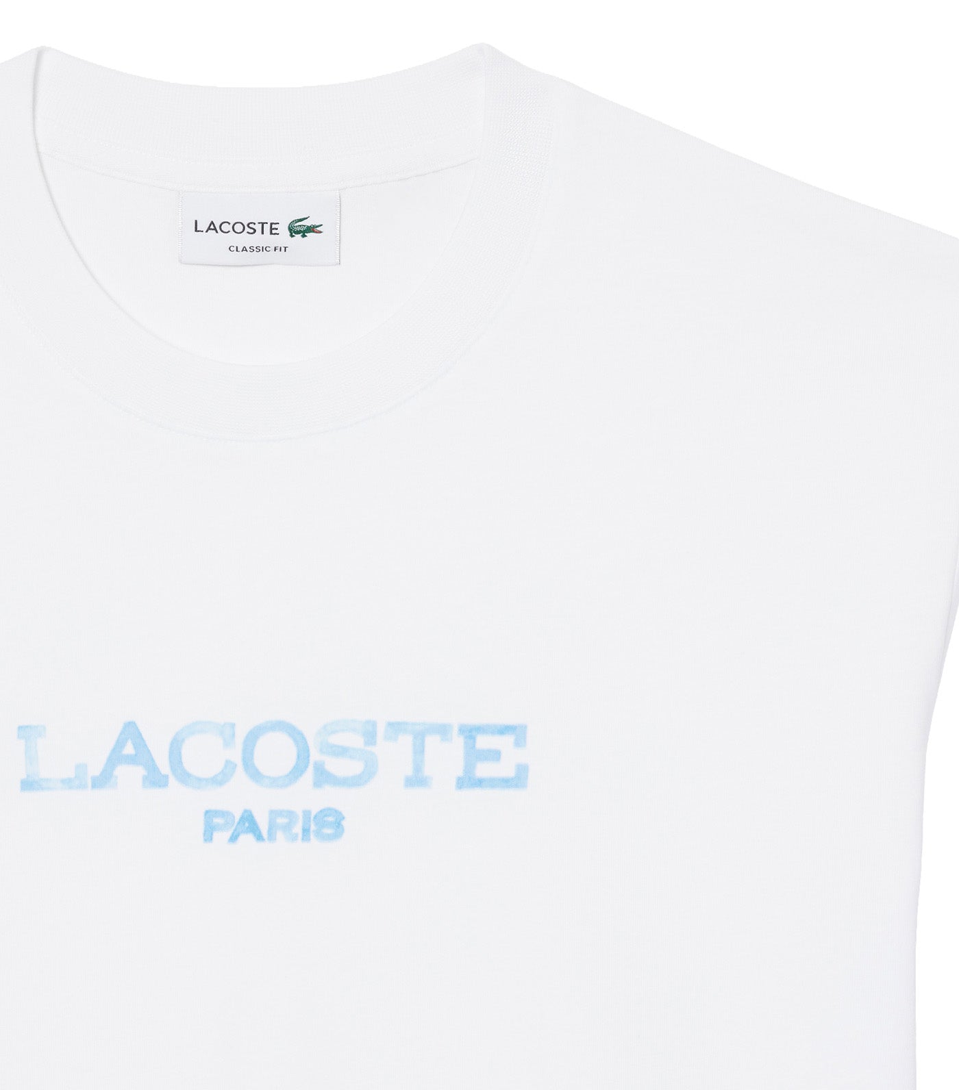 Printed Cotton T-Shirt White