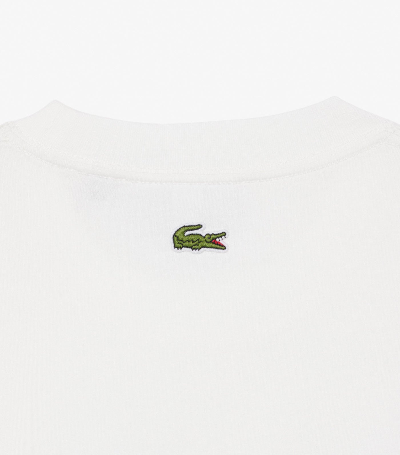 Lacoste Printed Cotton T-Shirt Flour