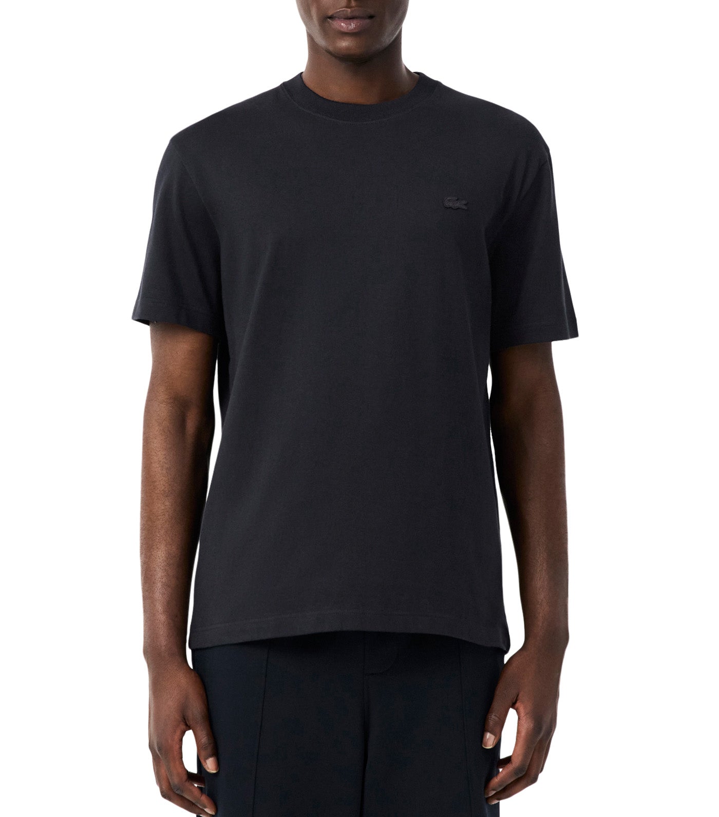 Lacoste Printed Jersey T-Shirt Blackbird