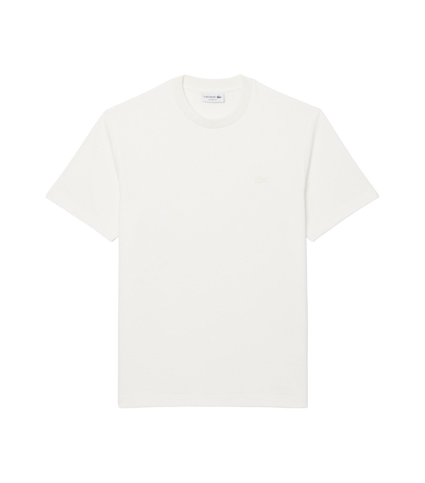 Lacoste Textured Jersey T-Shirt Flour