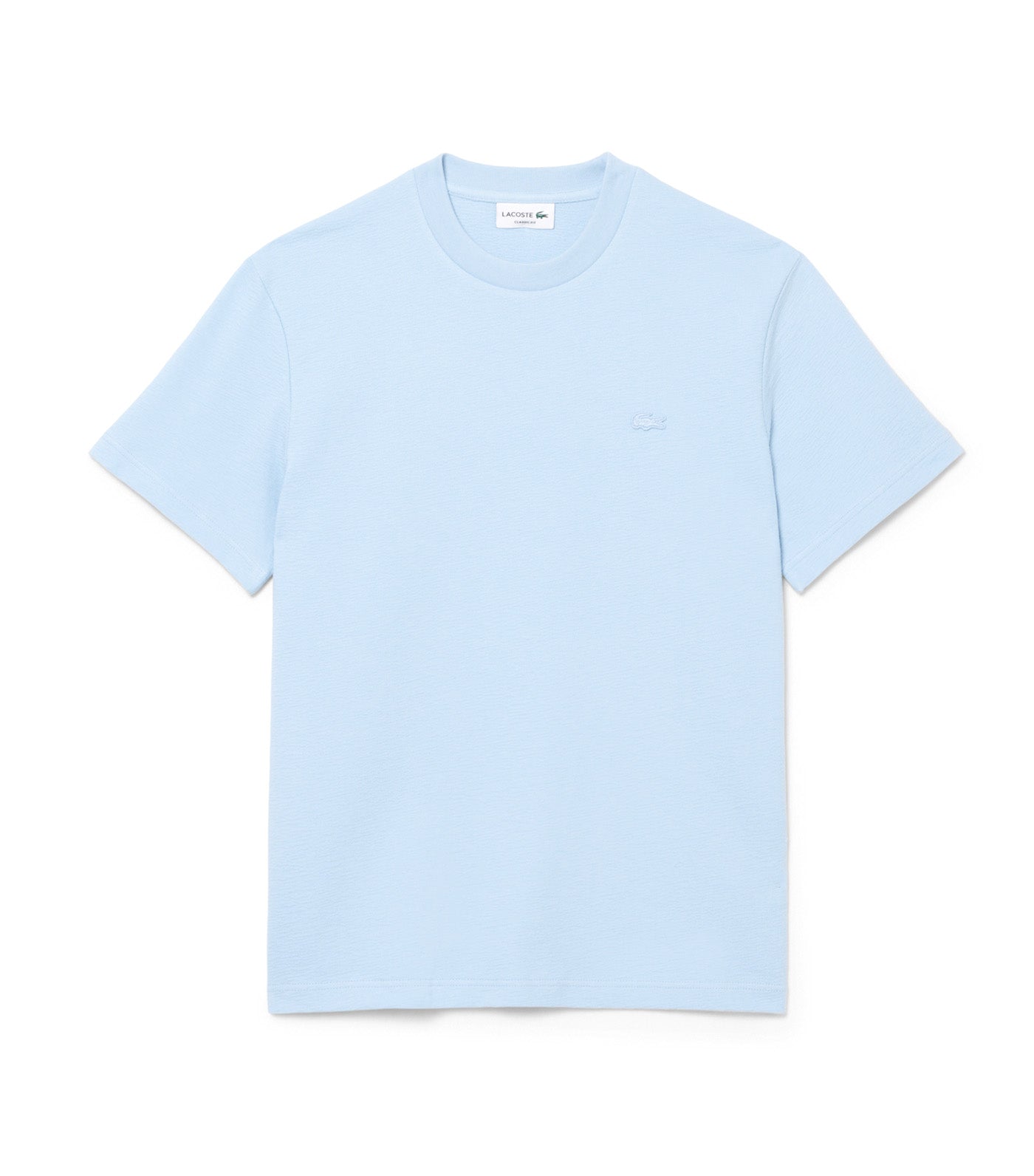 Lacoste Textured Jersey T-Shirt Chambray