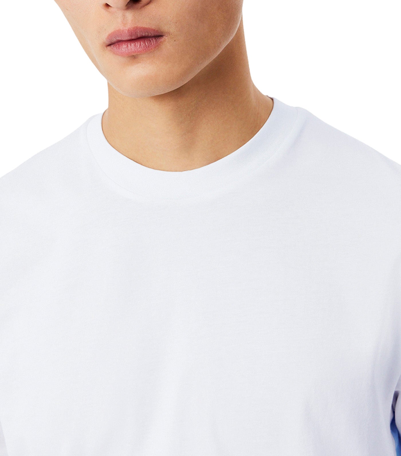 Printed Cotton T-Shirt White