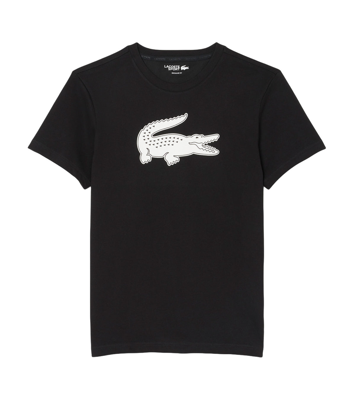 SPORT 3D Print Crocodile Ultra Dry T-Shirt Black/White