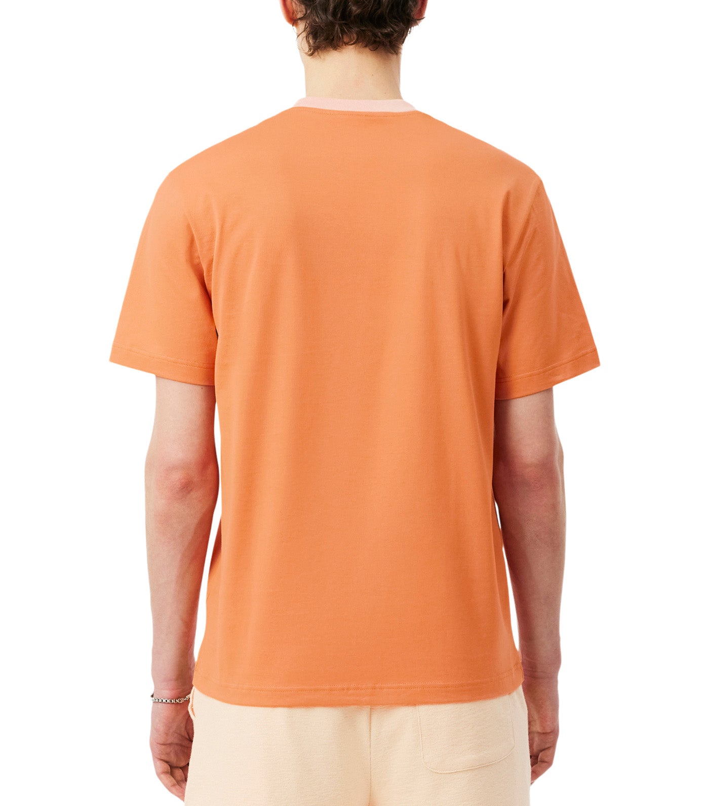 Classic Fit Colour-Block Cotton T-Shirt Blossom