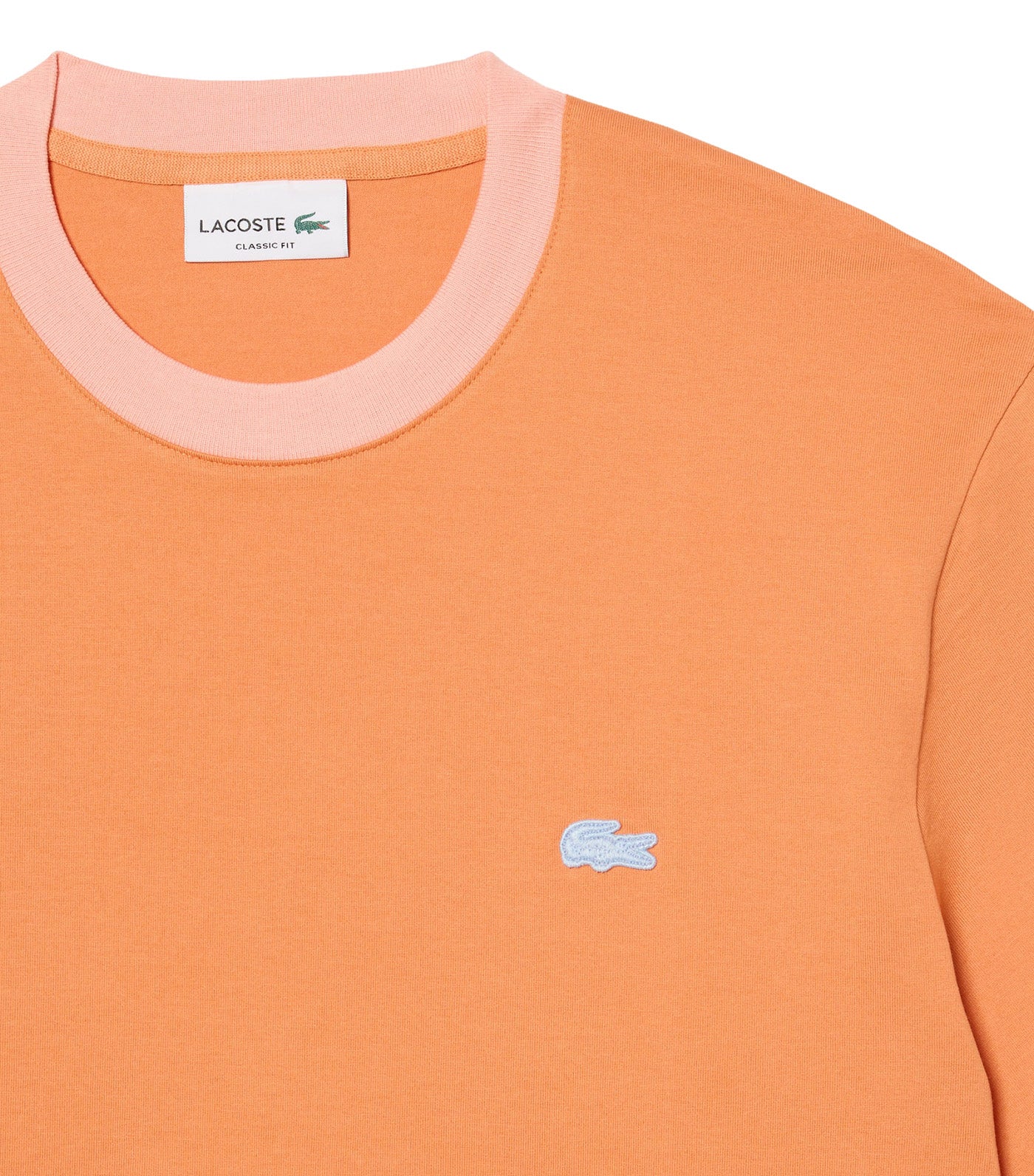 Classic Fit Colour-Block Cotton T-Shirt Blossom