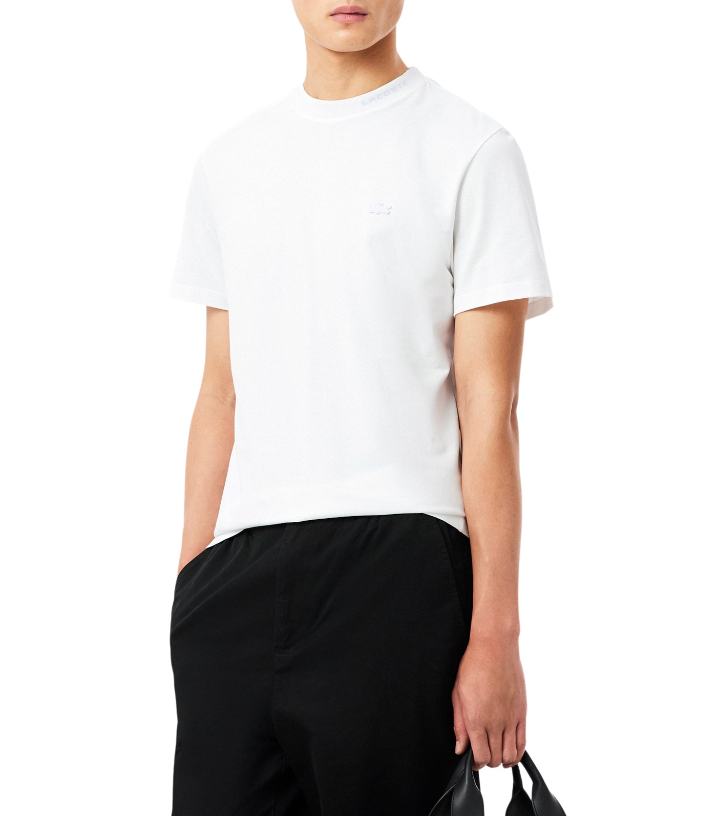 Jacquard Branded Piqué T-Shirt