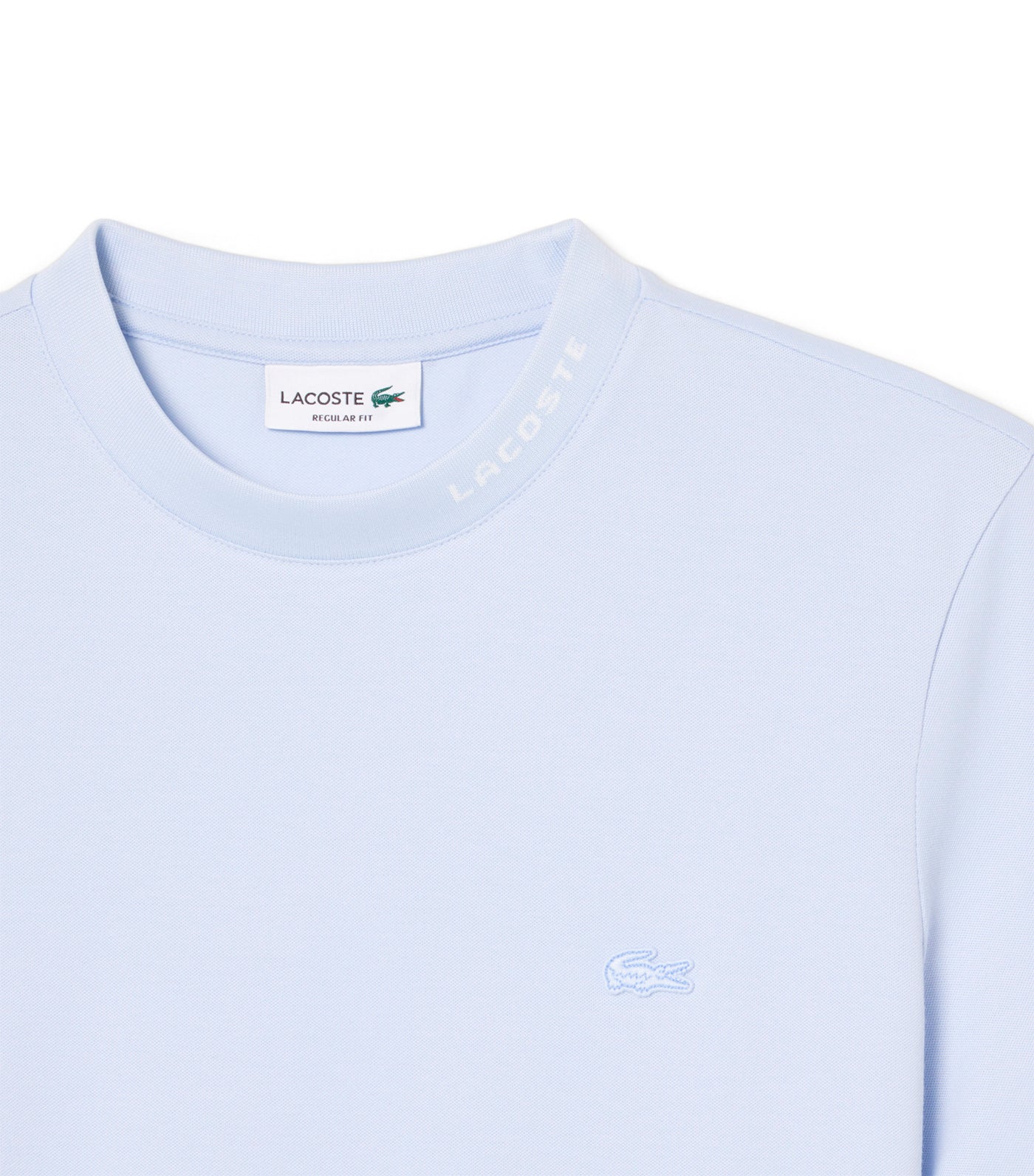 Jacquard Branded Piqué T-Shirt
