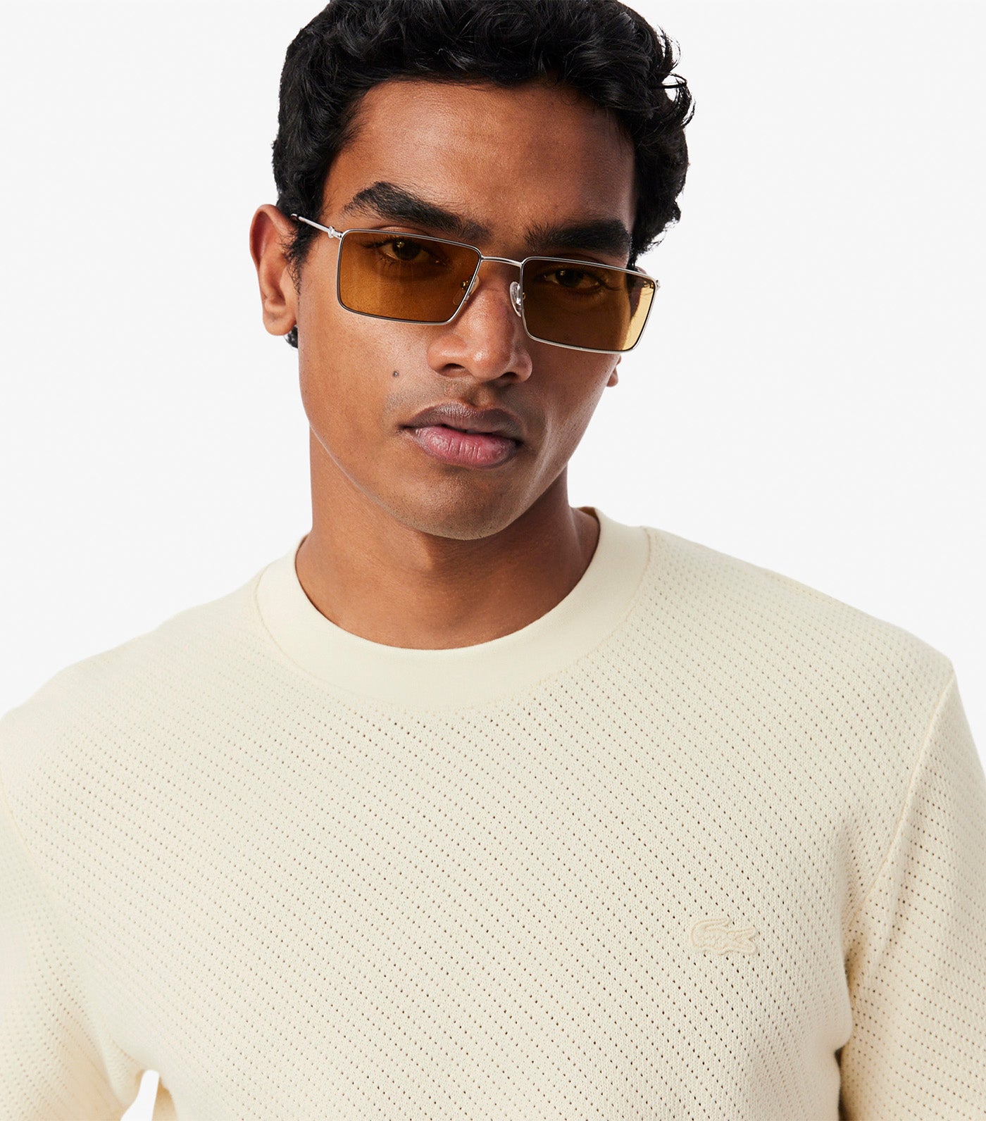 Lacy Cotton T-Shirt