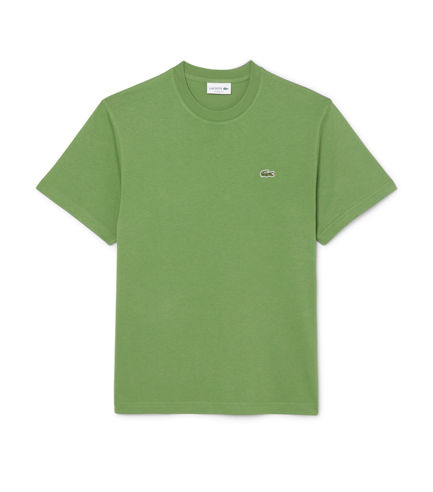 Lacoste Classic Fit Cotton Jersey T-Shirt Lamb's Lettuce
