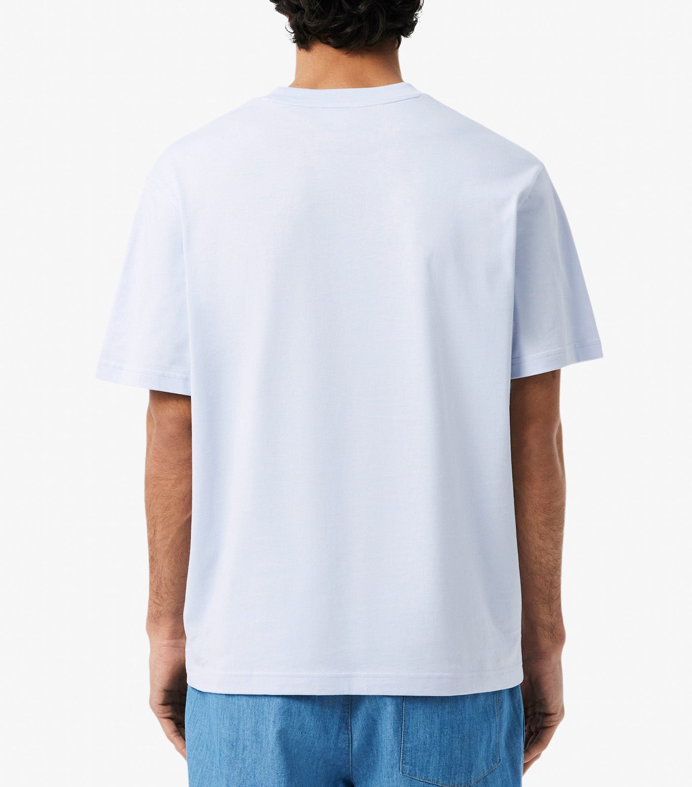 Lacoste Classic Fit Cotton Jersey T-Shirt Pheonix Blue