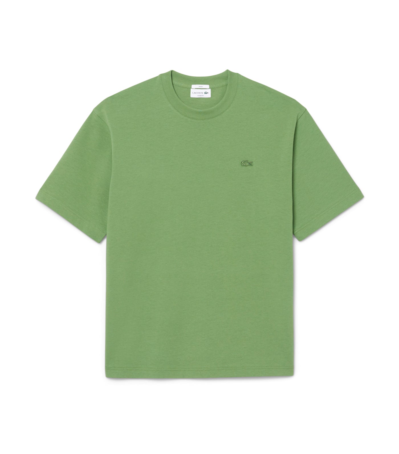 Lacoste Loose Fit Heavy Jersey T-Shirt Lamb's Lettuce