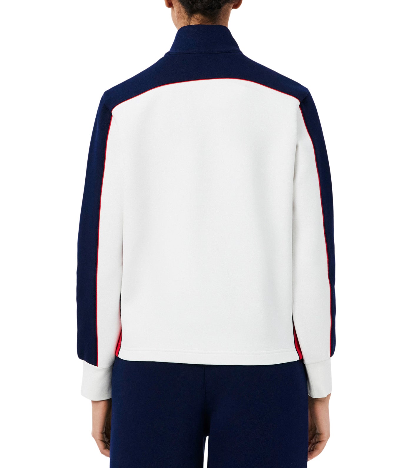 French Tennis Team Ceremony Jacket Navy Blue/White-Red