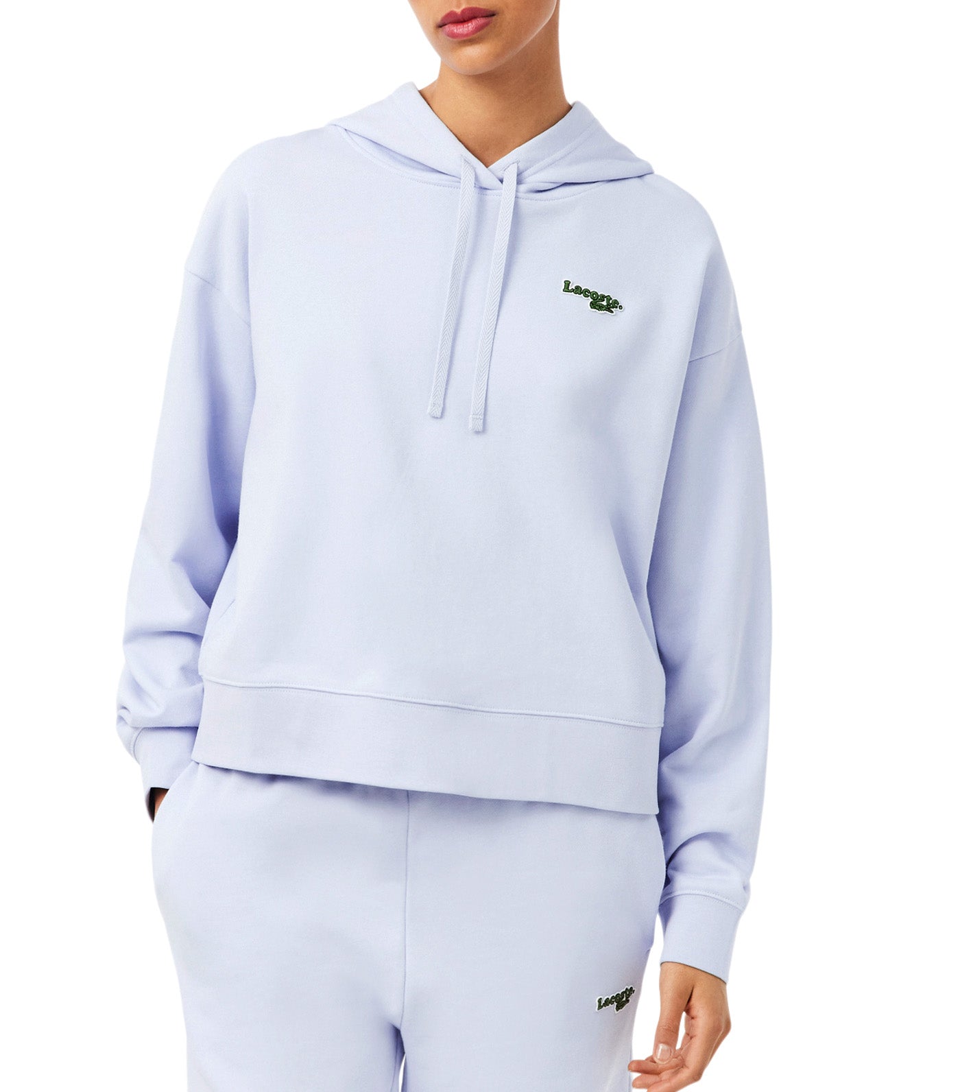 Oversized Logo Hoodie Phoenix Blue