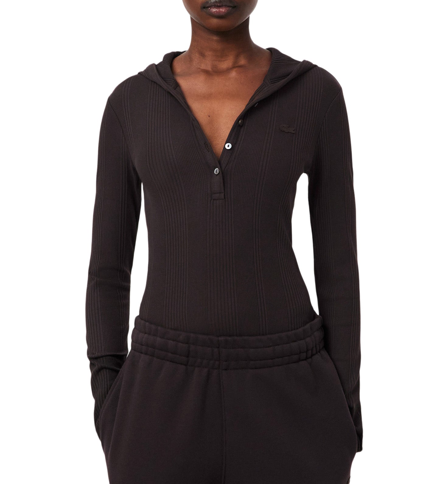 Long Sleeved Slim Fit Cotton T-Shirt