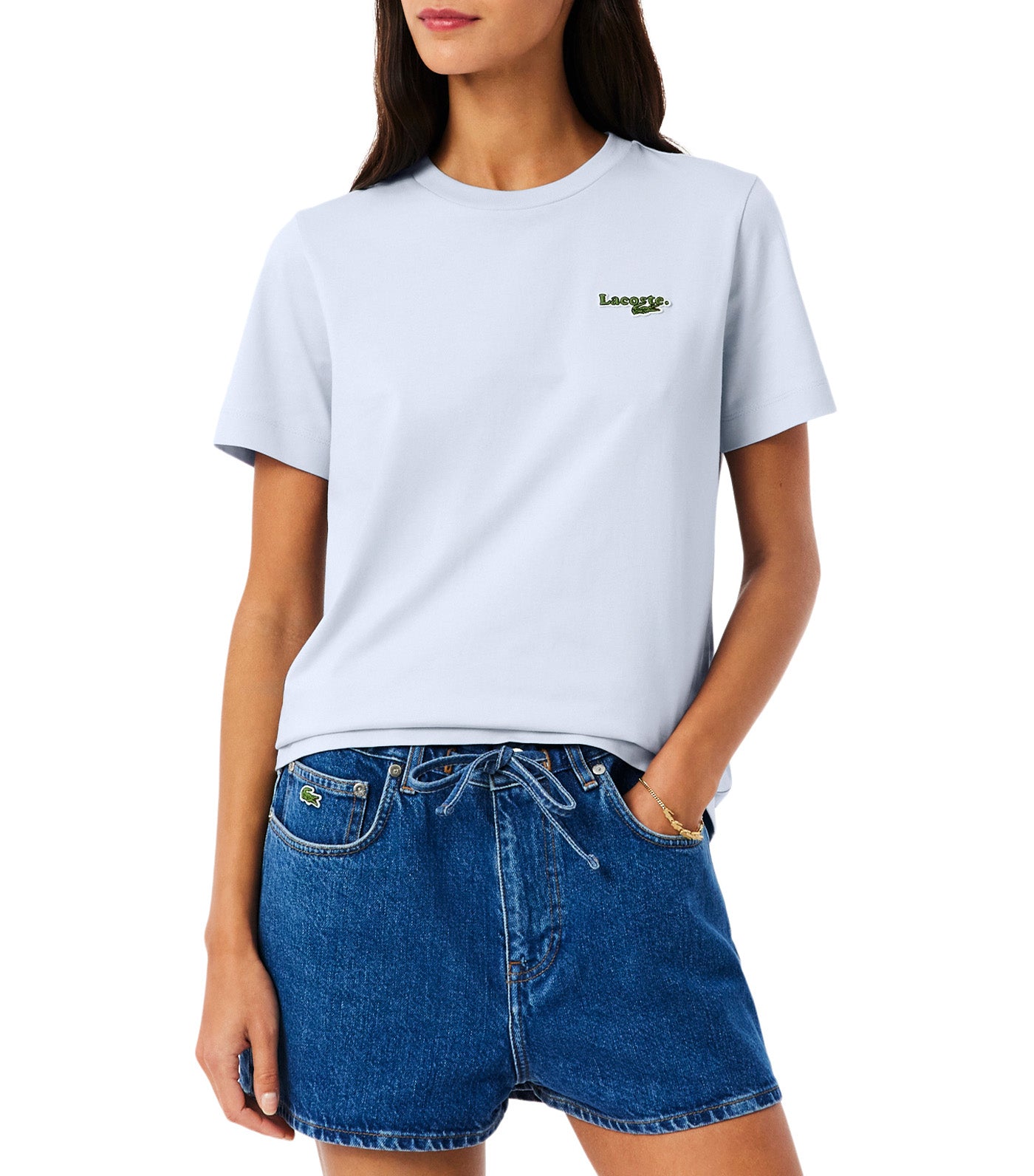 Cotton Badge T-Shirt
