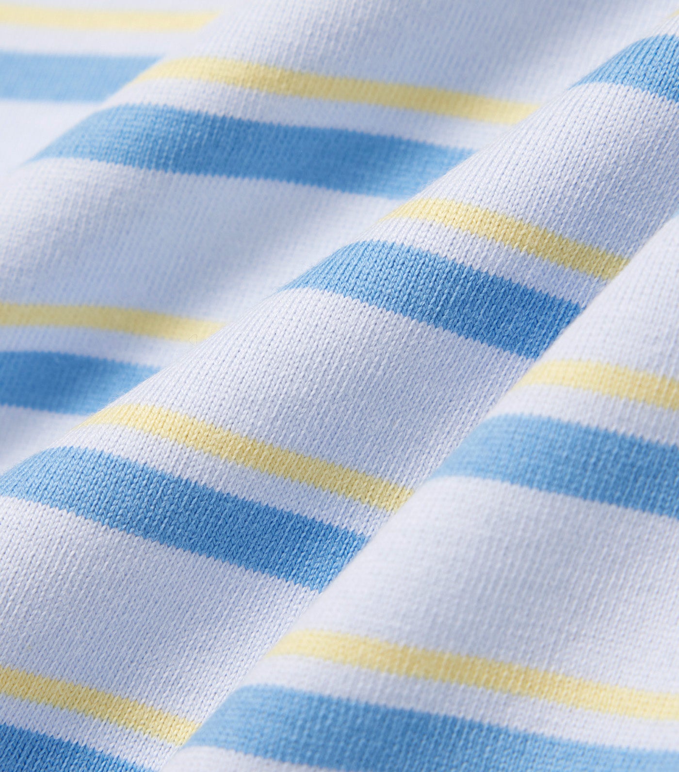 Striped Jersey T-Shirt Phoenix Blue/Turquin Blue