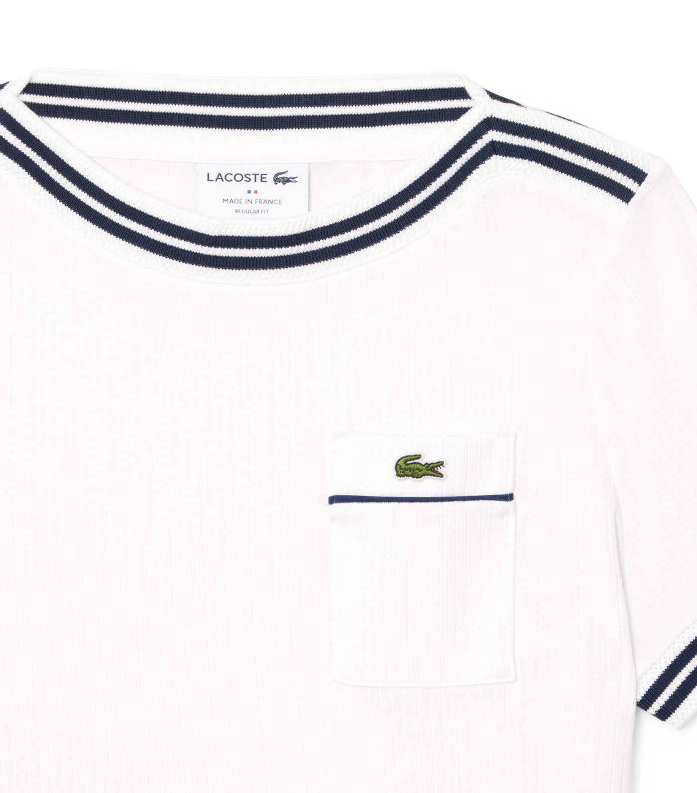 French Made Boat Neck T-Shirt