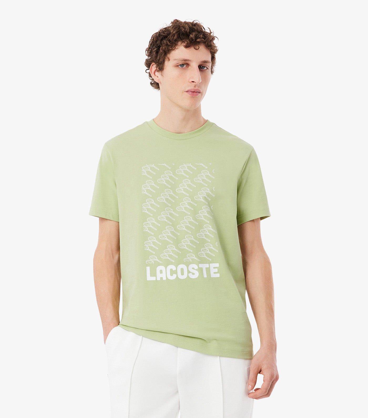 Ultra Dry Printed Tennis T-Shirt Birch