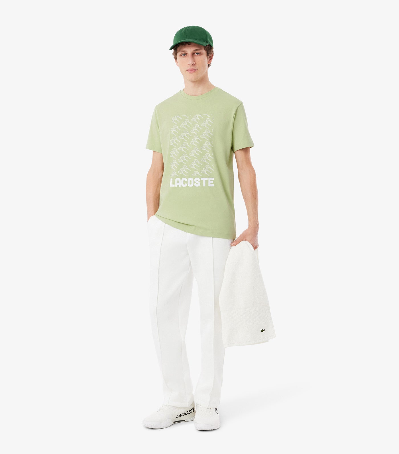 Ultra Dry Printed Tennis T-Shirt Birch