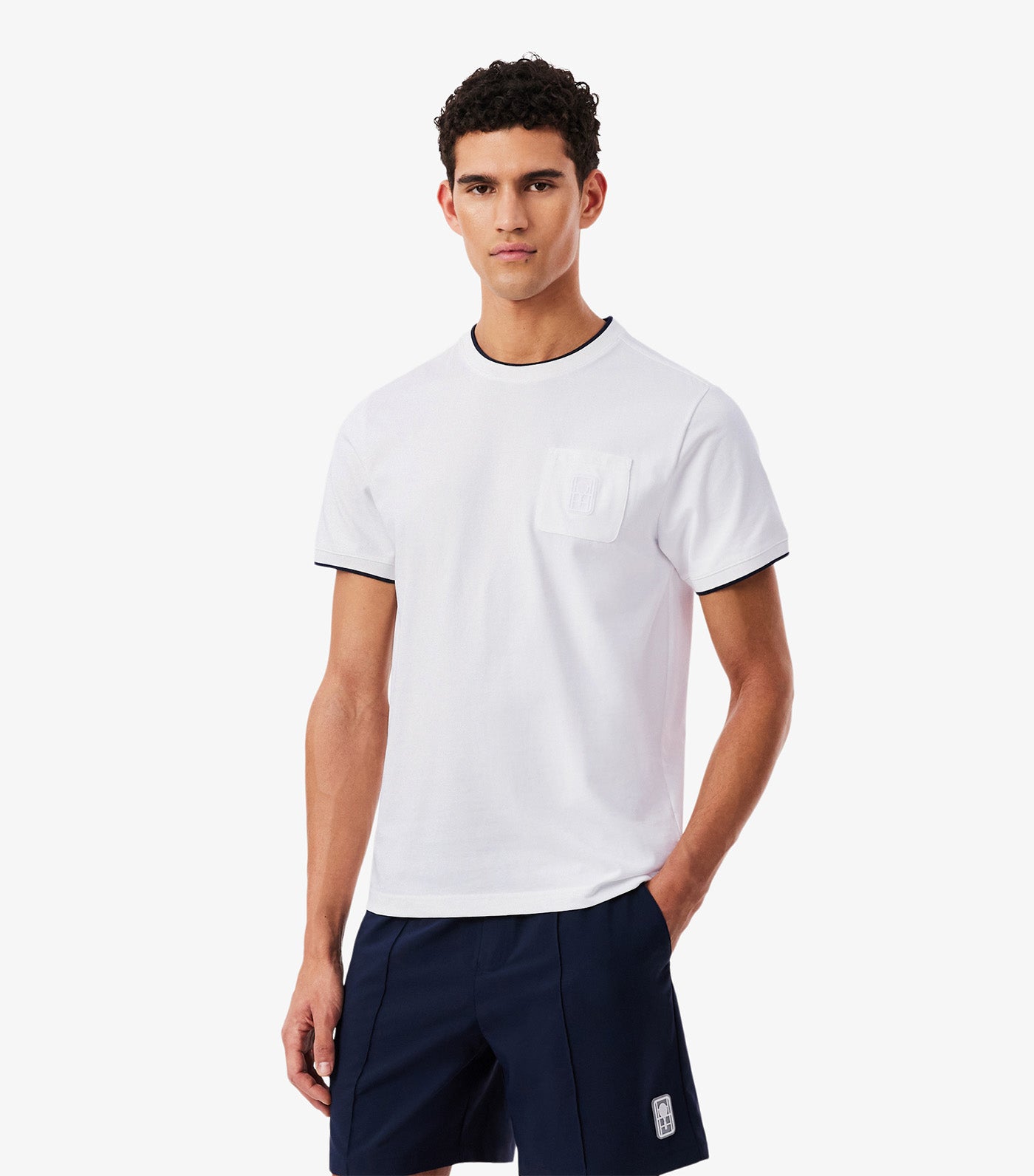 Ultra Dry Tennis Heritage Badge T-Shirt White