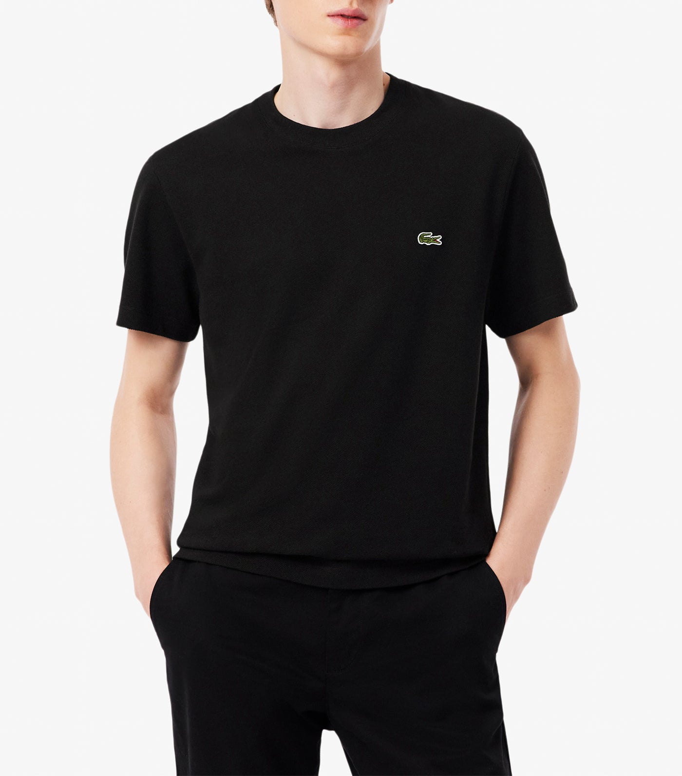 Heavy Cotton and Linen Piqué T-Shirt
