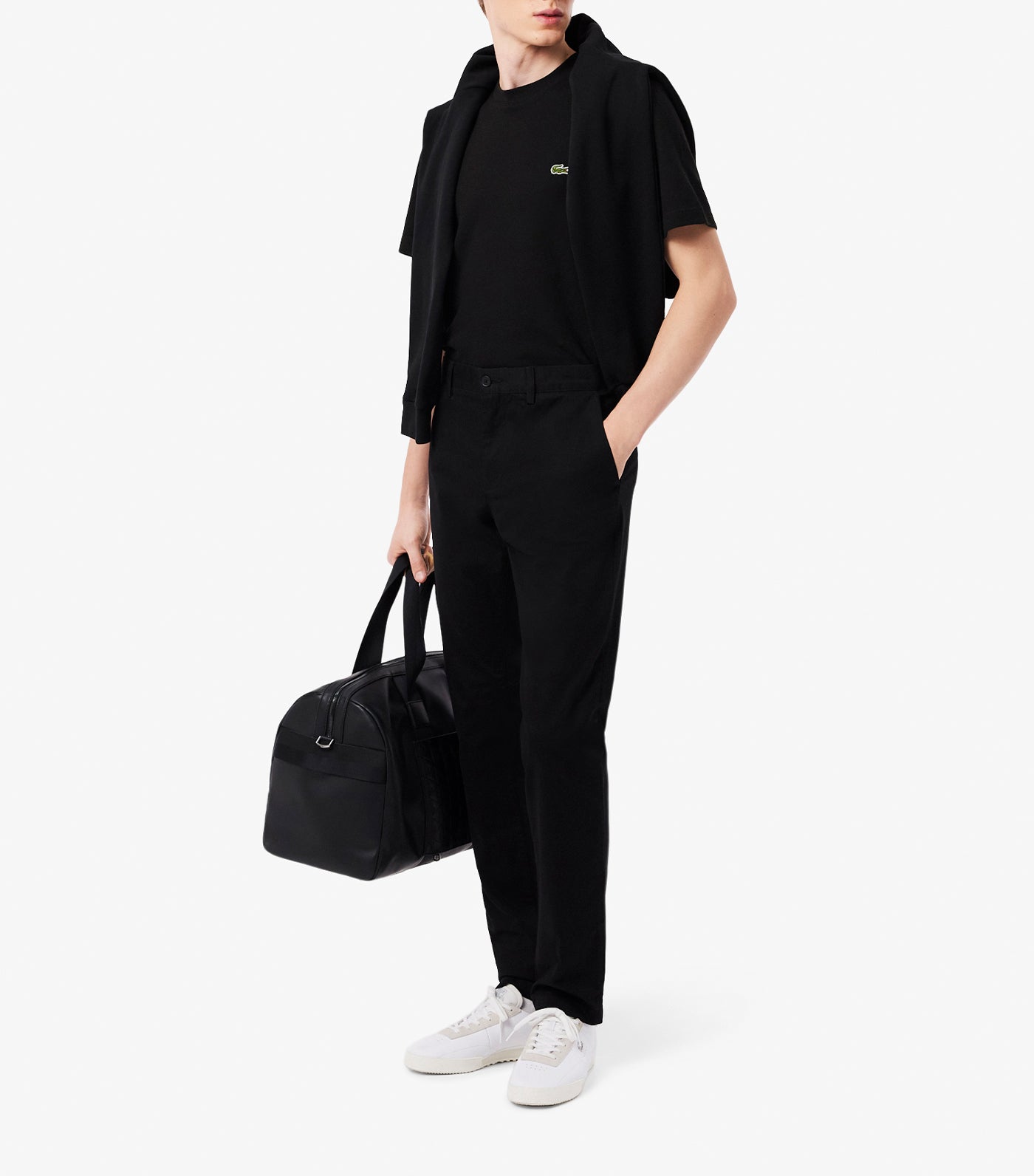 Heavy Cotton and Linen Piqué T-Shirt
